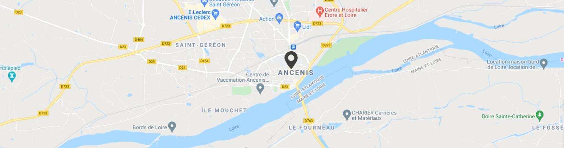 Les Penates De Loire Lejlighed Ancenis Værelse billede